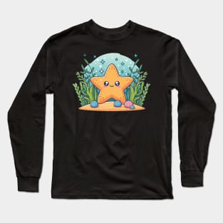 Cute Starfish Long Sleeve T-Shirt
